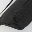 GUCCI Accessory Pouch Canvas Black Silver 07198 Auth 195449-11