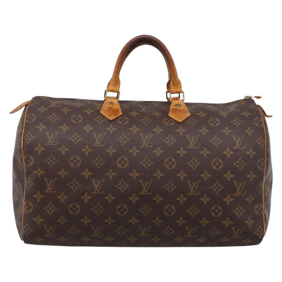 LOUIS VUITTON Monogram Speedy 40 Hand Bag M41522 LV Auth 195450