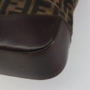 FENDI Zucca Canvas Tote Bag Brown Auth 195452V-15