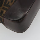 FENDI Zucca Canvas Tote Bag Brown Auth 195452V-16