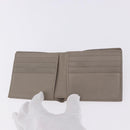 BOTTEGA VENETA INTRECCIATO Wallet Leather Gray Auth 195454A-8