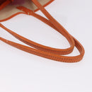 GOYARD Herringbone Saint Louis PM Tote Bag PVC Leather Orange Auth 195491-7