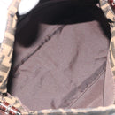 FENDI Zucca Canvas Mamma Baguette Shoulder Bag Brown Silver Auth 195494V-11