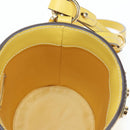 Miu Miu Hand Bag Leather 2way Yellow Gold Auth 195501V-25
