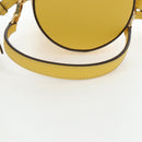 Miu Miu Hand Bag Leather 2way Yellow Gold Auth 195501V-7
