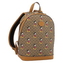 GUCCI Micro GG Supreme Disney Backpack PVC Beige Gold 552884 Auth 195502M-1