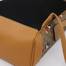 GUCCI Micro GG Supreme Disney Backpack PVC Beige Gold 552884 Auth 195502M-17