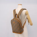 GUCCI Micro GG Supreme Disney Backpack PVC Beige Gold 552884 Auth 195502M-26