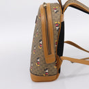 GUCCI Micro GG Supreme Disney Backpack PVC Beige Gold 552884 Auth 195502M-4