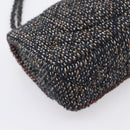 CHANEL Chain Matelasse25 Shoulder Bag Tweed Multicolor CC Auth 195503SAM-13