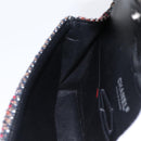 CHANEL Chain Matelasse25 Shoulder Bag Tweed Multicolor CC Auth 195503SAM-19