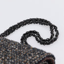 CHANEL Chain Matelasse25 Shoulder Bag Tweed Multicolor CC Auth 195503SAM-8