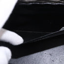 CHANEL Hand Bag Straw Gray Silver CC Auth 195504SM-24