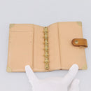 LOUIS VUITTON Multicolor Agenda PM Day Planner Cover Black R20895 LV Auth 195509-8