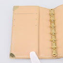 LOUIS VUITTON Multicolor Agenda PM Day Planner Cover Black R20895 LV Auth 195509-17