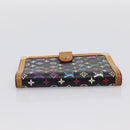 LOUIS VUITTON Multicolor Agenda PM Day Planner Cover Black R20895 LV Auth 195509-4