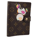 LOUIS VUITTON Monogram Panda Agenda PM Day Planner Cover R20011 LV Auth 195510M-1