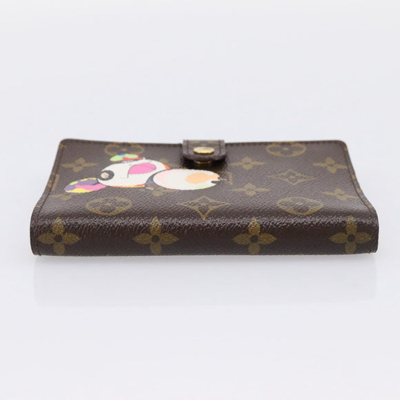 LOUIS VUITTON Monogram Panda Agenda PM Day Planner Cover R20011 LV Auth 195510M