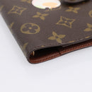 LOUIS VUITTON Monogram Panda Agenda PM Day Planner Cover R20011 LV Auth 195510M-14
