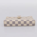 LOUIS VUITTON Damier Azur Agenda MM Day Planner Cover R20707 LV Auth 195511V-4