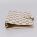 LOUIS VUITTON Damier Azur Agenda MM Day Planner Cover R20707 LV Auth 195511V-6
