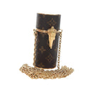 LOUIS VUITTON Monogram Lipstick Case Cosmetic Pouch MP2406 LV Auth 195512M-1
