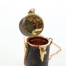 LOUIS VUITTON Monogram Lipstick Case Cosmetic Pouch MP2406 LV Auth 195512M-21