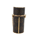 LOUIS VUITTON Monogram Lipstick Case Cosmetic Pouch MP2406 LV Auth 195512M-2