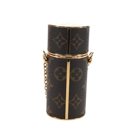 LOUIS VUITTON Monogram Lipstick Case Cosmetic Pouch MP2406 LV Auth 195512M