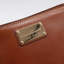 Salvatore Ferragamo Gancini Reversible Tote Bag Nylon Beige Gold Auth 195514A-20
