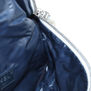 CHANEL Chain Matelasse Shoulder Bag tweed White Silver CC Auth 195515M-22