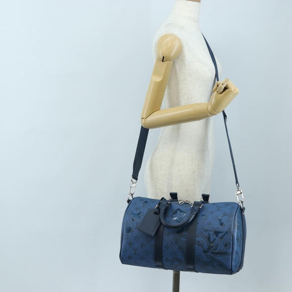 LOUIS VUITTON Monogram Aqua Garden Speedy Bandouliere 35 M22573 Auth 195516SAM