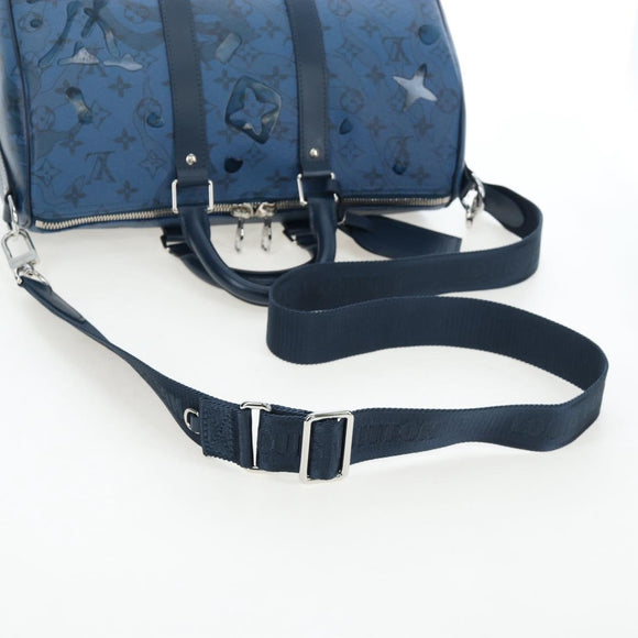 LOUIS VUITTON Monogram Aqua Garden Speedy Bandouliere 35 M22573 Auth 195516SAM