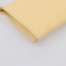 LOUIS VUITTON Epi Pochette Accessoires Pouch Vanilla M5294A LV Auth 195523V-13