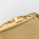 LOUIS VUITTON Epi Pochette Accessoires Pouch Vanilla M5294A LV Auth 195523V-16