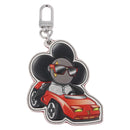 LOUIS VUITTON Sporty Car Vivienne Key Ring Leather Black M00960 LV Auth 195527M-2