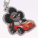 LOUIS VUITTON Sporty Car Vivienne Key Ring Leather Black M00960 LV Auth 195527M-4
