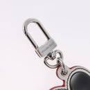 LOUIS VUITTON Sporty Car Vivienne Key Ring Leather Black M00960 LV Auth 195527M-5