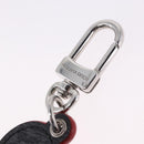 LOUIS VUITTON Sporty Car Vivienne Key Ring Leather Black M00960 LV Auth 195527M-7