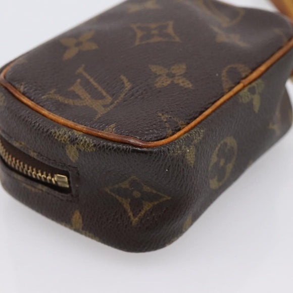 LOUIS VUITTON Monogram Trousse Wapity Pouch M58030 LV Auth 195528