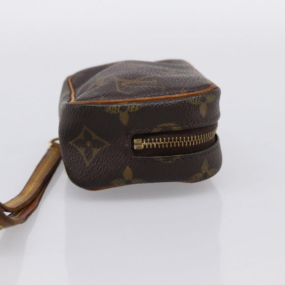 LOUIS VUITTON Monogram Trousse Wapity Pouch M58030 LV Auth 195528