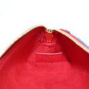 LOUIS VUITTON Monogram Denim Trousse Elizabeth Pen Case Blue GI0444 Auth 195530M-19
