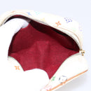 LOUIS VUITTON Monogram Multicolor Trousse Wapity Pouch White M58034 Auth 195531-11