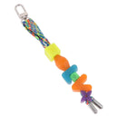 LOUIS VUITTON Porte Cles LV Play Key Ring metal Multicolor MP3450 Auth 195533M-1