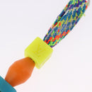 LOUIS VUITTON Porte Cles LV Play Key Ring metal Multicolor MP3450 Auth 195533M-9
