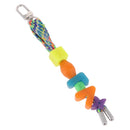 LOUIS VUITTON Porte Cles LV Play Key Ring metal Multicolor MP3450 Auth 195533M-2