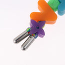 LOUIS VUITTON Porte Cles LV Play Key Ring metal Multicolor MP3450 Auth 195533M-7