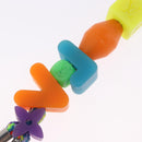 LOUIS VUITTON Porte Cles LV Play Key Ring metal Multicolor MP3450 Auth 195533M-8