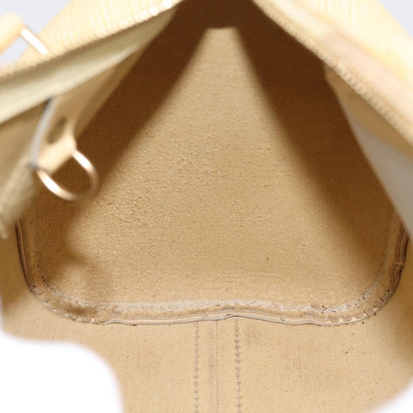LOUIS VUITTON Epi Speedy 25 Hand Bag Vanilla M4301A LV Auth 195536