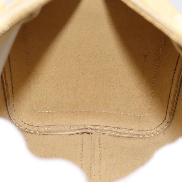 LOUIS VUITTON Epi Speedy 25 Hand Bag Vanilla M4301A LV Auth 195536